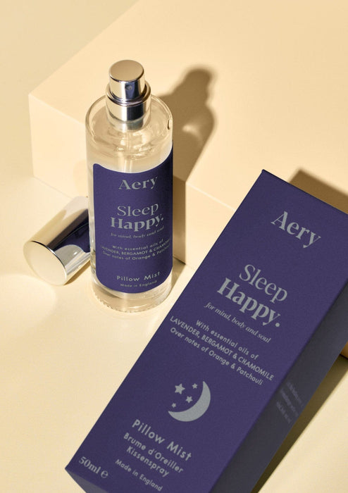 Sleep Happy Pillow Mist - Lavender Bergamot and Chamomile Aroma Therapy Aery Wholesale