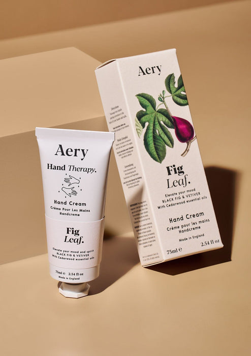 Fig Leaf Hand Cream - Black Fig Vetiver and Cedarwood Botanical Aery Wholesale