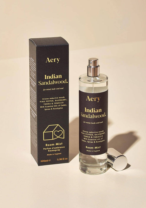 Indian Sandalwood Room Mist - Pepper Raspberry and Tonka Fernweh Collection Aery Wholesale
