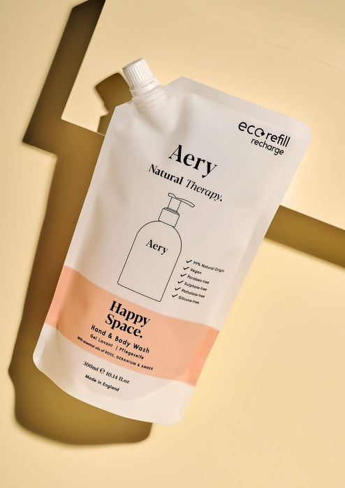 Happy Space Hand and Body Wash Refill Aroma Therapy Aery Wholesale