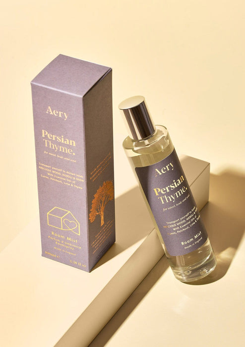 Persian Thyme Room Mist - Neroli Saffron and Oudh Fernweh Collection Aery Wholesale