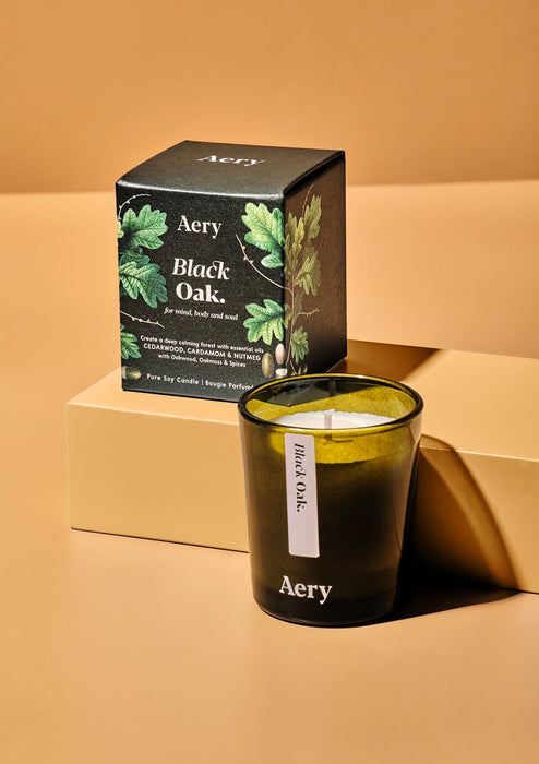 Black Oak Votive Candle 70g Aery Wholesale