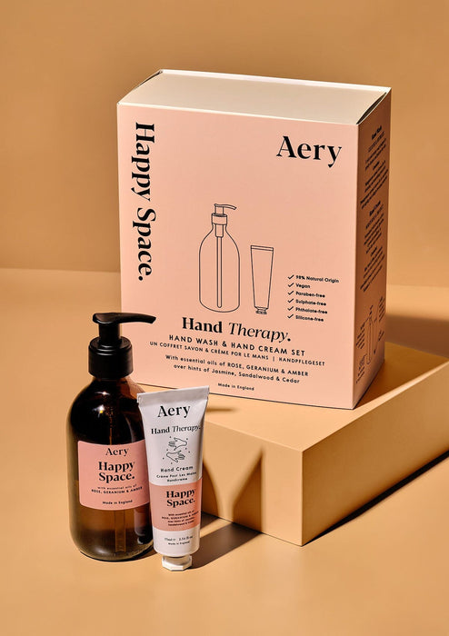 Happy Space Hand Therapy Set Amber Wash and Hand Cream Aery Wholesale