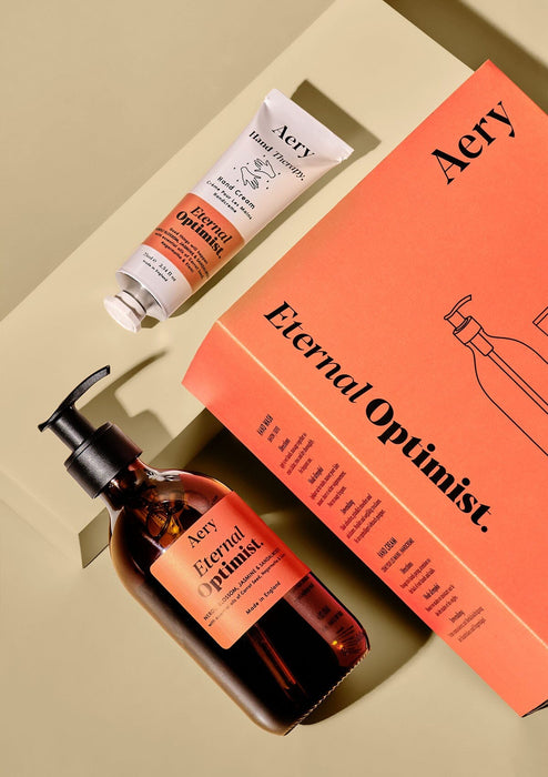 Eternal Optimist Hand Therapy Set Amber Wash and Hand Cream Aery Wholesale