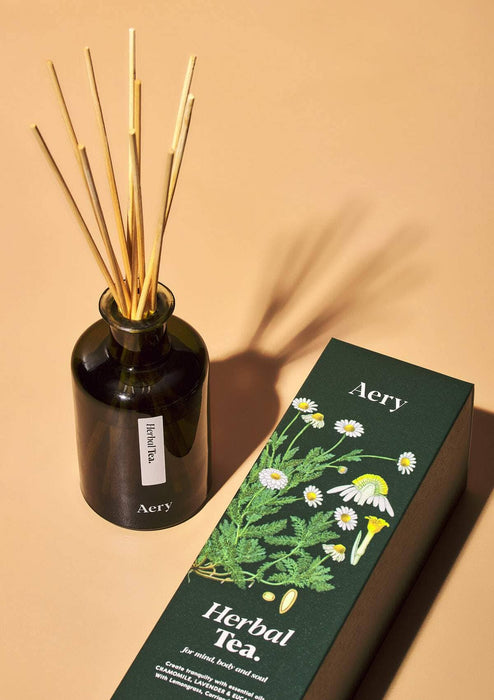 Herbal Tea Reed Diffuser - Chamomile Lavender and Eucalyptus Botanical Aery Wholesale