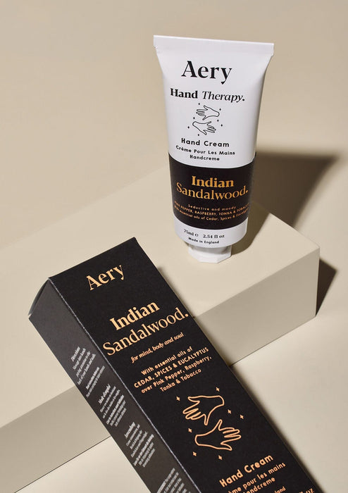 Indian Sandalwood Hand Cream - Pepper Raspberry and Tonka Fernweh Collection Aery Wholesale