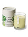 Cream Citrus Tonic candle by Aery displayed next to product packaging on white bacground 