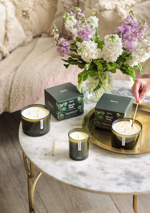 Black Oak Mini Candle Botanical Aery Wholesale 