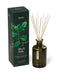 Green Black Oak diffuser by Aery displayed next to product packaging on white bacground 
