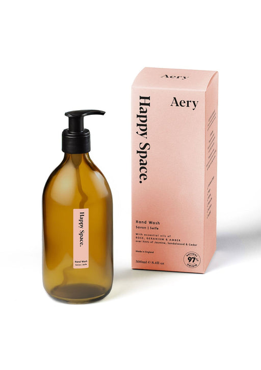 Happy Space Hand Wash - Rose Geranium and Amber Aroma Therapy Aery Wholesale 