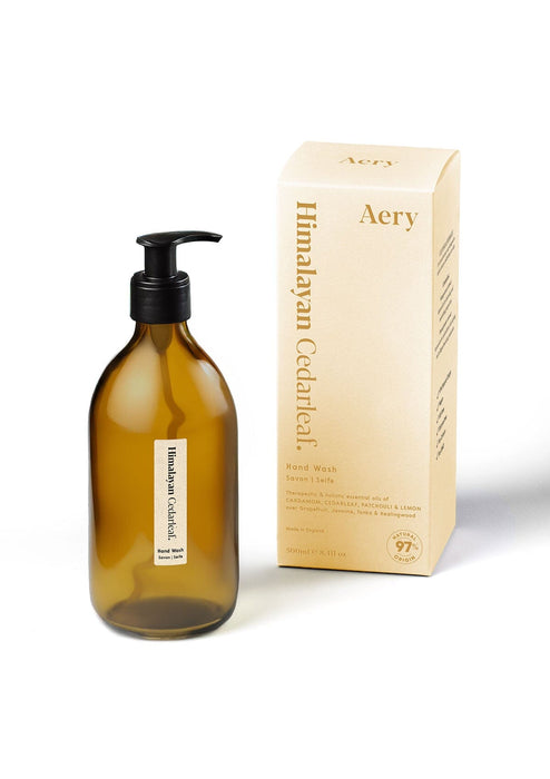 Himalayan Cedarleaf Hand Wash - Cedar Patchouli and Lemon Fernweh Collection Aery Wholesale 