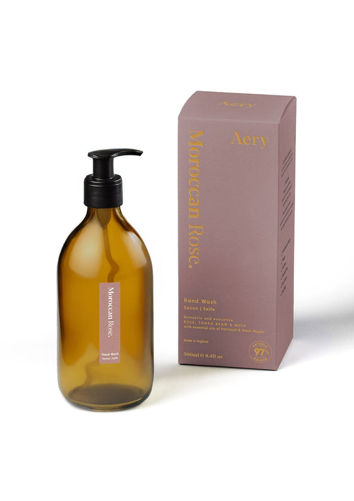 Moroccan Rose Hand Wash - Rose Tonka and Musk Fernweh Collection Aery Wholesale 