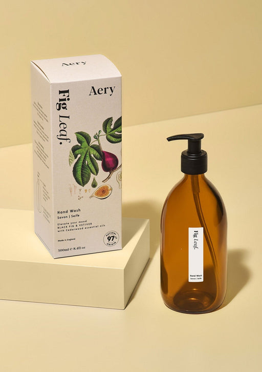 Fig Leaf Hand Wash - Black Fig Vetiver and Cedarwood Botanical Aery Wholesale 