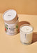 Tomato Leaf candle by Aery displayed next to product packaging on yellow bacground 