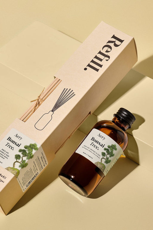Bonsai Tree Amber Diffuser Refill Botanical Aery Living 