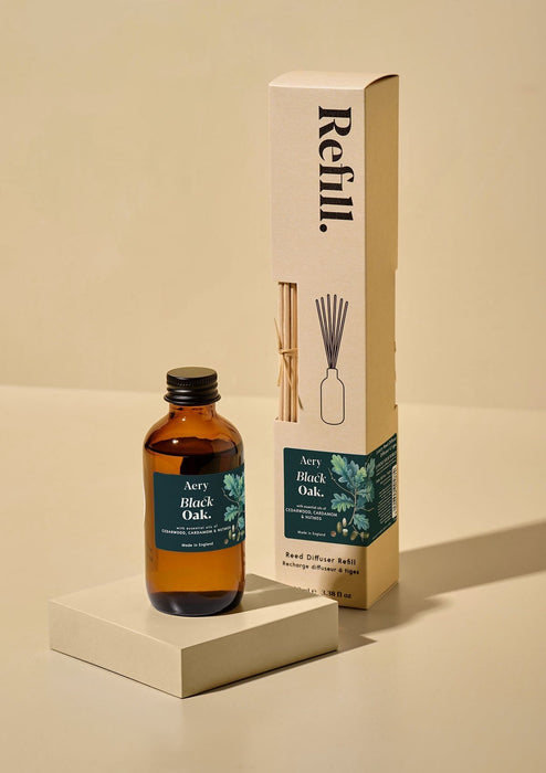 Black Oak Amber Diffuser Refill Botanical Aery Living 
