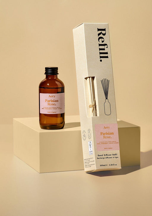 Parisian Rose Amber Diffuser Refill Fernweh Collection Aery Living 