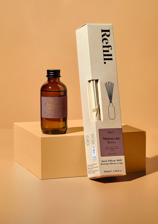 Moroccan Rose Amber Diffuser Refill Fernweh Collection Aery Living 
