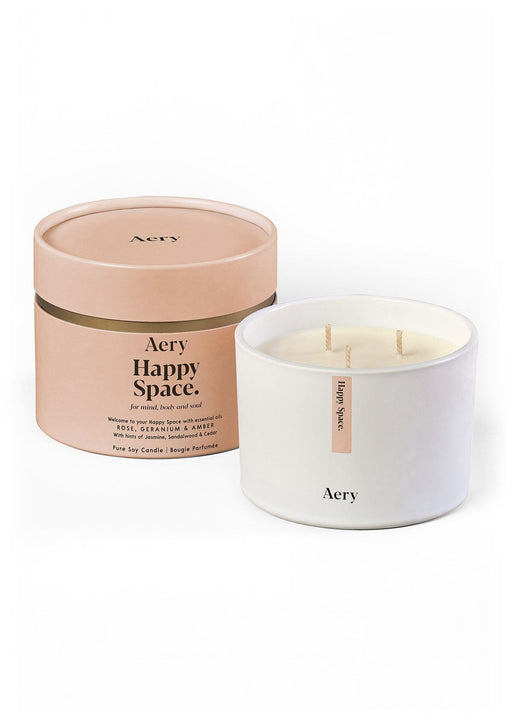 Happy Space Triple Wick Candle 450g Aery Wholesale
