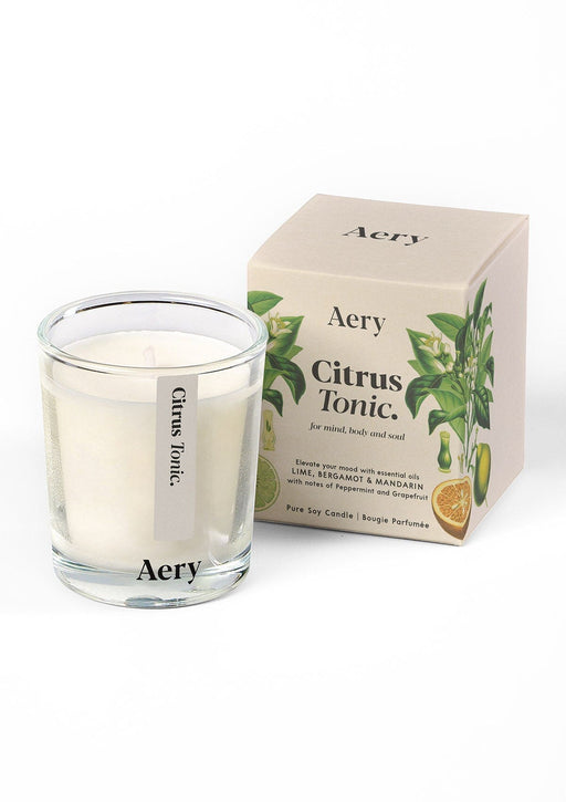 Citrus Tonic Mini Candle Botanical Aery Wholesale 