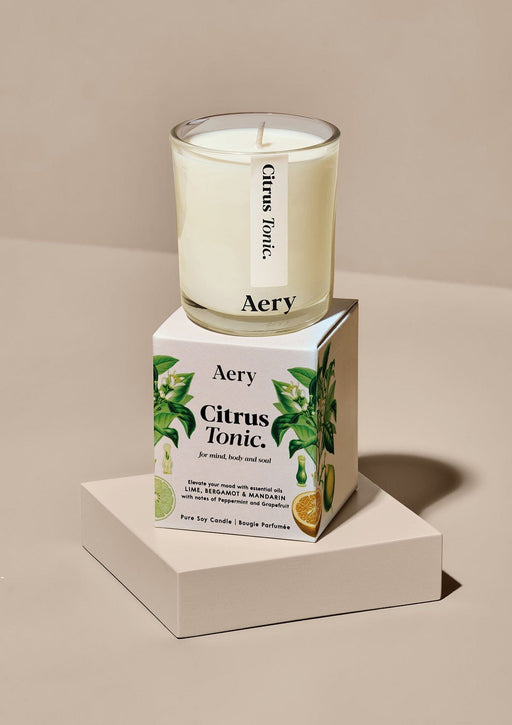 Citrus Tonic Mini Candle Botanical Aery Wholesale 