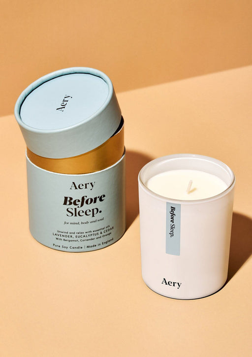 Before Sleep Scented Candle - Lavender Eucalyptus and Cedar Aroma Therapy Aery Wholesale 
