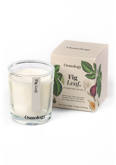 Fig Leaf Mini Candle Botanical Aery Living 