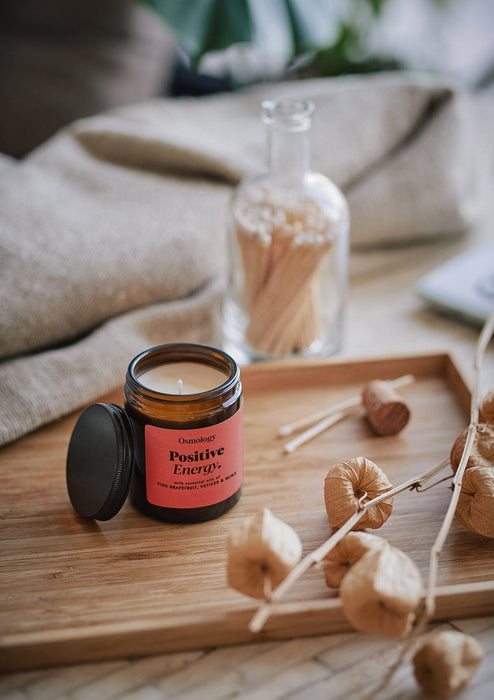 Positive Energy Scented Jar Candle Aroma Therapy Aery Wholesale 