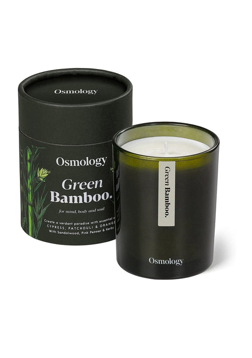 Green Bamboo Scented Candle Botanical Aery Wholesale 