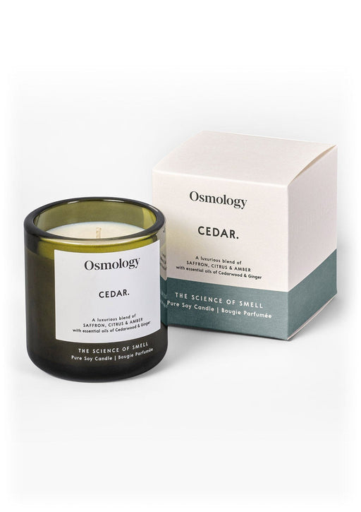Cedar Scented Candle Utility Collection Osmology 