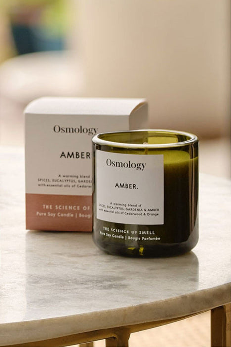 Amber Scented Candle Utility Collection Osmology 