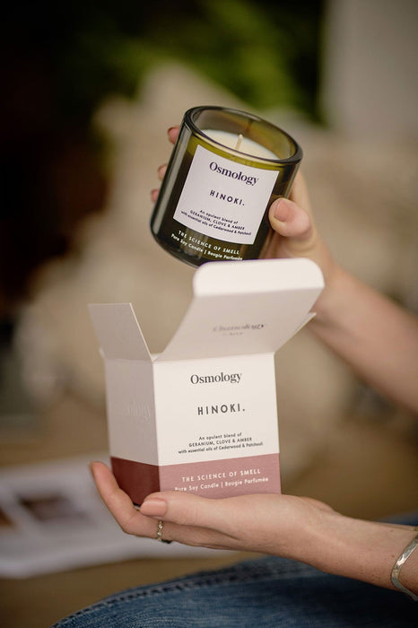 Hinoki Scented Candle Utility Collection Osmology 