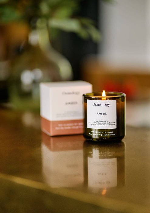 Amber Scented Candle Utility Collection Osmology 