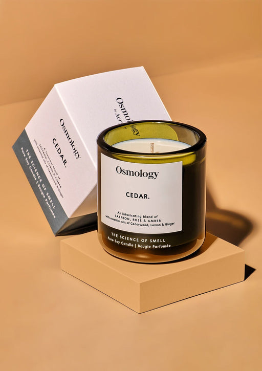 Cedar Scented Candle Utility Collection Osmology 