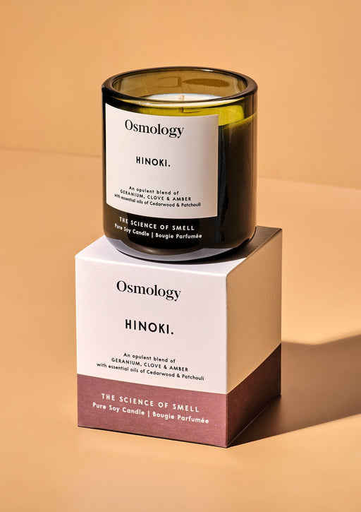 Hinoki Scented Candle Utility Collection Osmology 