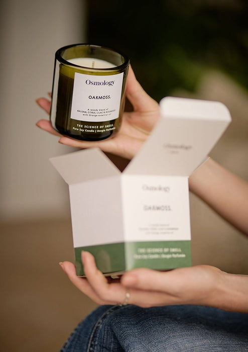 Oakmoss Scented Candle Utility Collection Osmology 