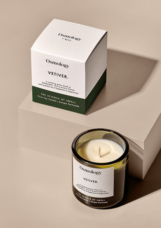 Vetiver Scented Candle Utility Collection Osmology 