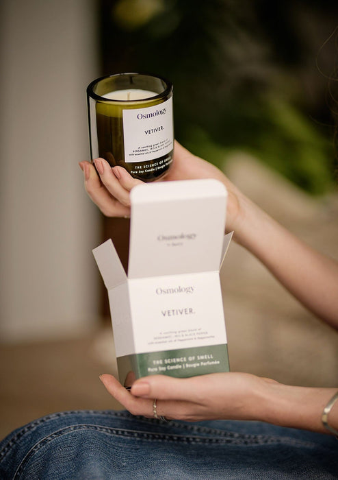 Vetiver Scented Candle Utility Collection Osmology 