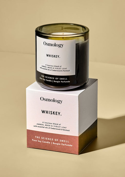 Whiskey Scented Candle Utility Collection Osmology 