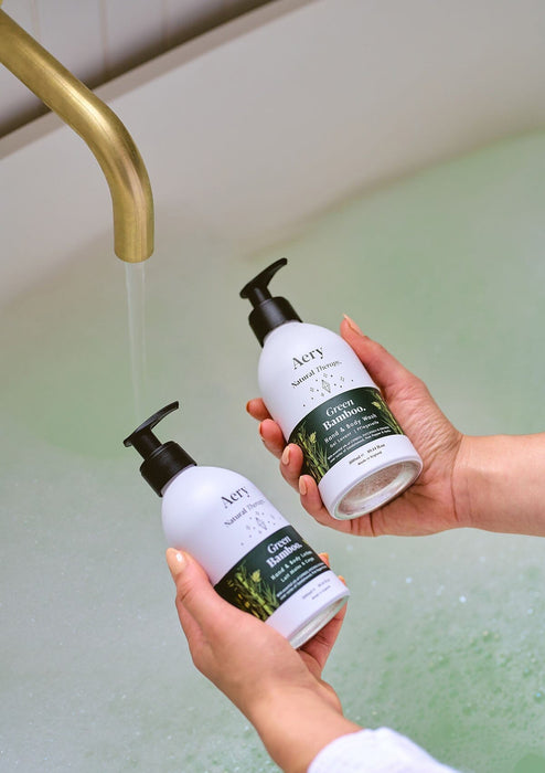 Green Bamboo Hand and Body Wash - Cypress Patchouli and Orange Botanical Aery Wholesale 